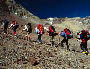 Aconcagua Ameghino Valley Upper Guanacos Traverse with porters Full Itinerary